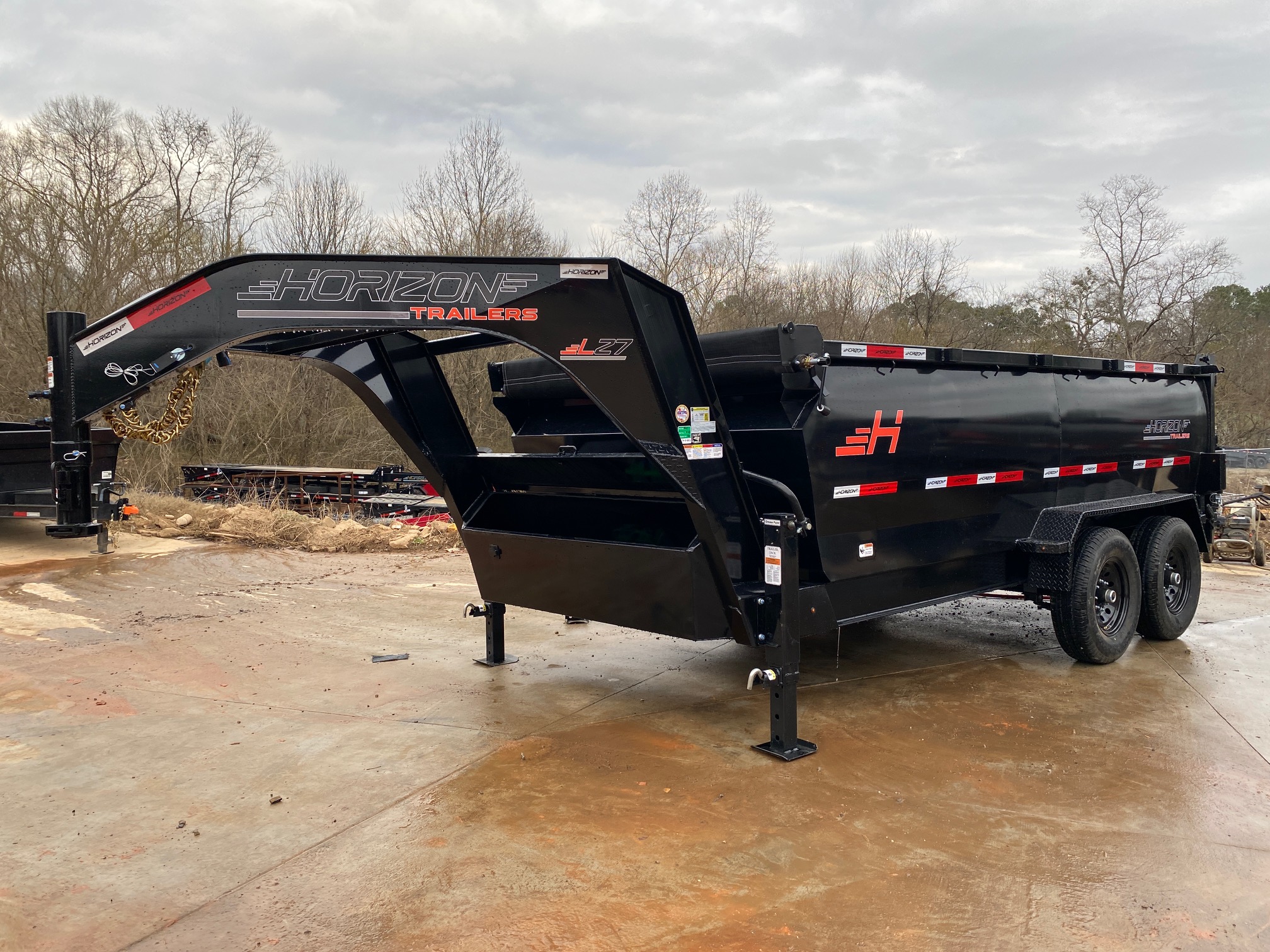 2025-Horizon-7x14-4ft-14k-Gooseneck-Dump-Trailer-D14K7144GHZ